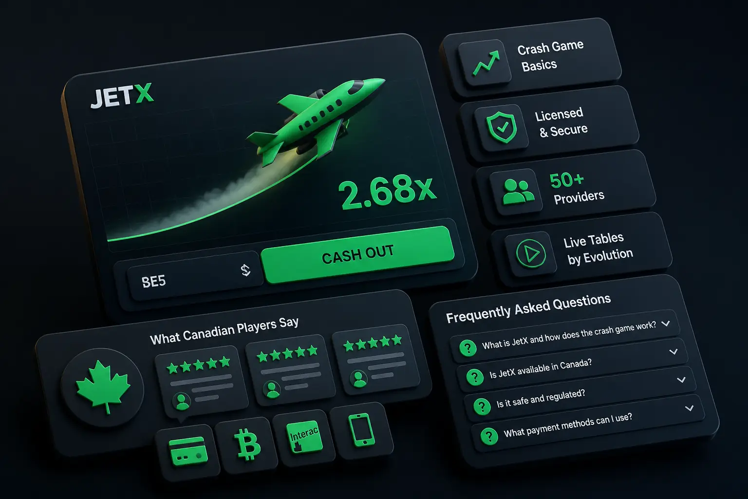 Cbet Casino JetX Canada – Play the Crash Game Online visual guide for Cbet
